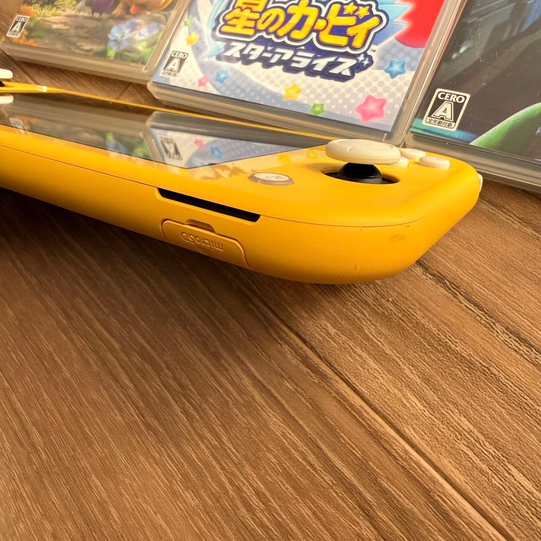 Nintendo Switch Lite イエロー + ゲーム３本