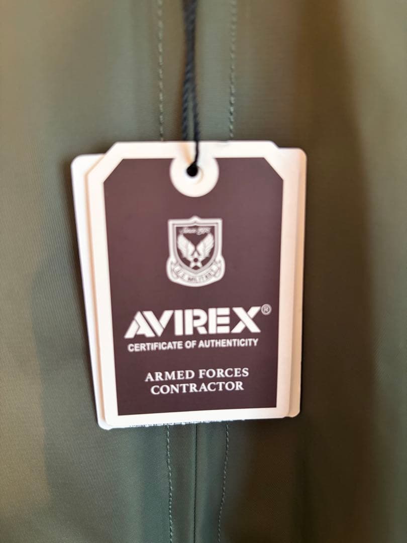 定価5000円引き　新品　送料無料　カワサキ×AVIREX MA-1 LL