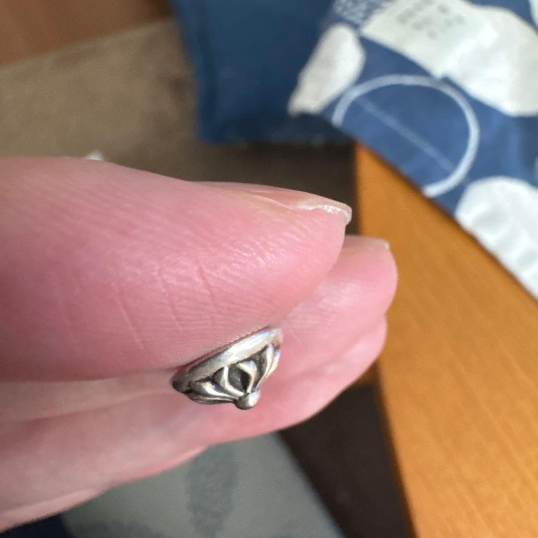 Chrome Hearts クロムハーツ　クロスボール　ピアス　cross