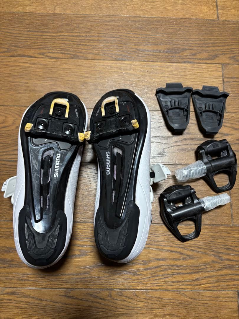 SHIMANO -RPS ビンディングペダル105セット ホワイト