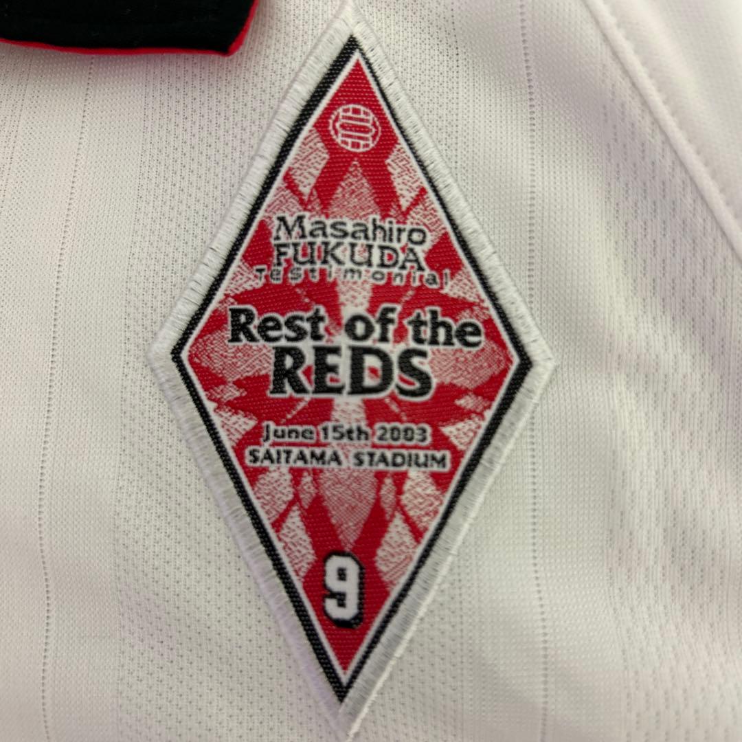 PUMA GRANDIS 9 ホワイトジャージ 福田正博引退記念ユニフォーム