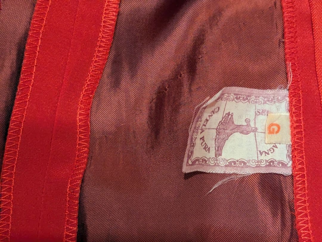 フラメンコ 衣装 ワンピース セビリア スペイン製 M〜L 赤