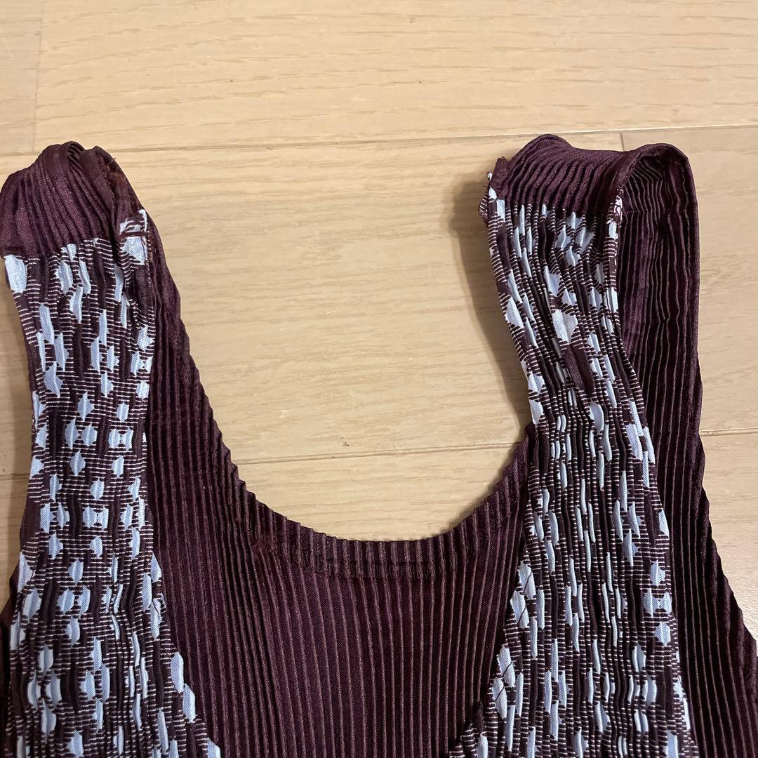 improduct イッセイミヤケ プリーツ エプロンバイカラー 2way