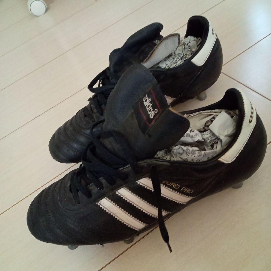 ま*つ様 ☆貴重!懐かしの 6本スタッド取替式スパイク《adidas》EURO