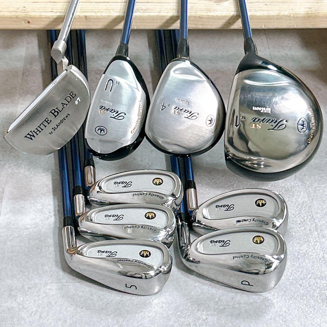 V523 Wilson Tiara 他 レディース ゴルフ クラブセット 10点