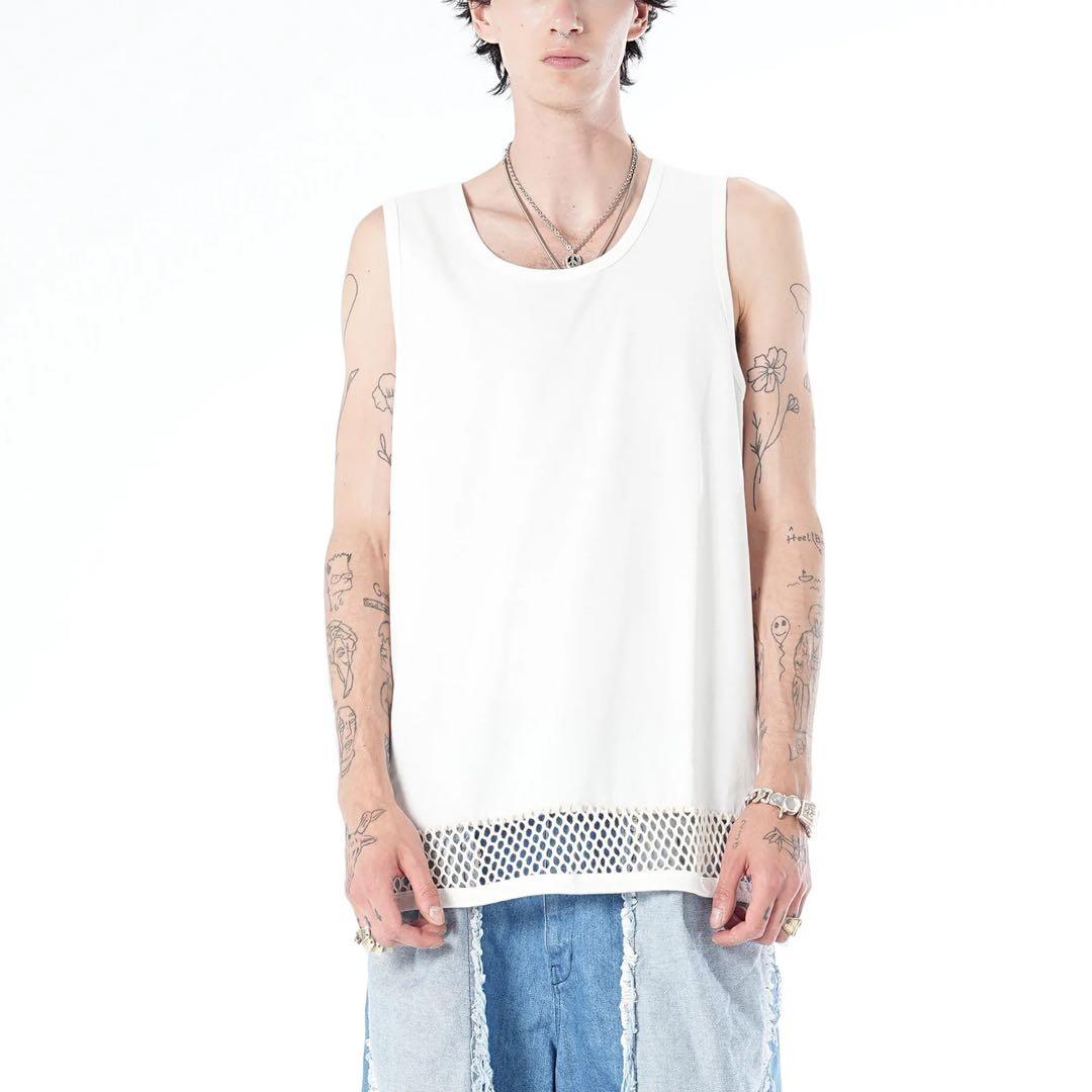 MUZE メッシュ シャツ MUZE TURQUOISE LABEL × FACCIES - REC MESH PW