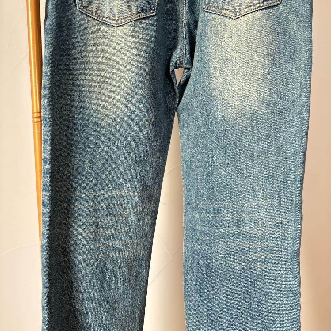 美品】 GUCCI グッチ エンブロイダリー 刺繍 デニムパンツ LOT.25