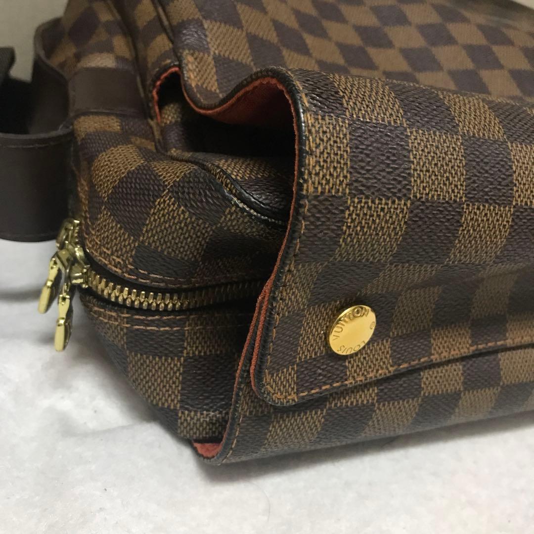 【希少品】LOUIS VUITTON ダミエ ブラウンショルダーバッグ フランス