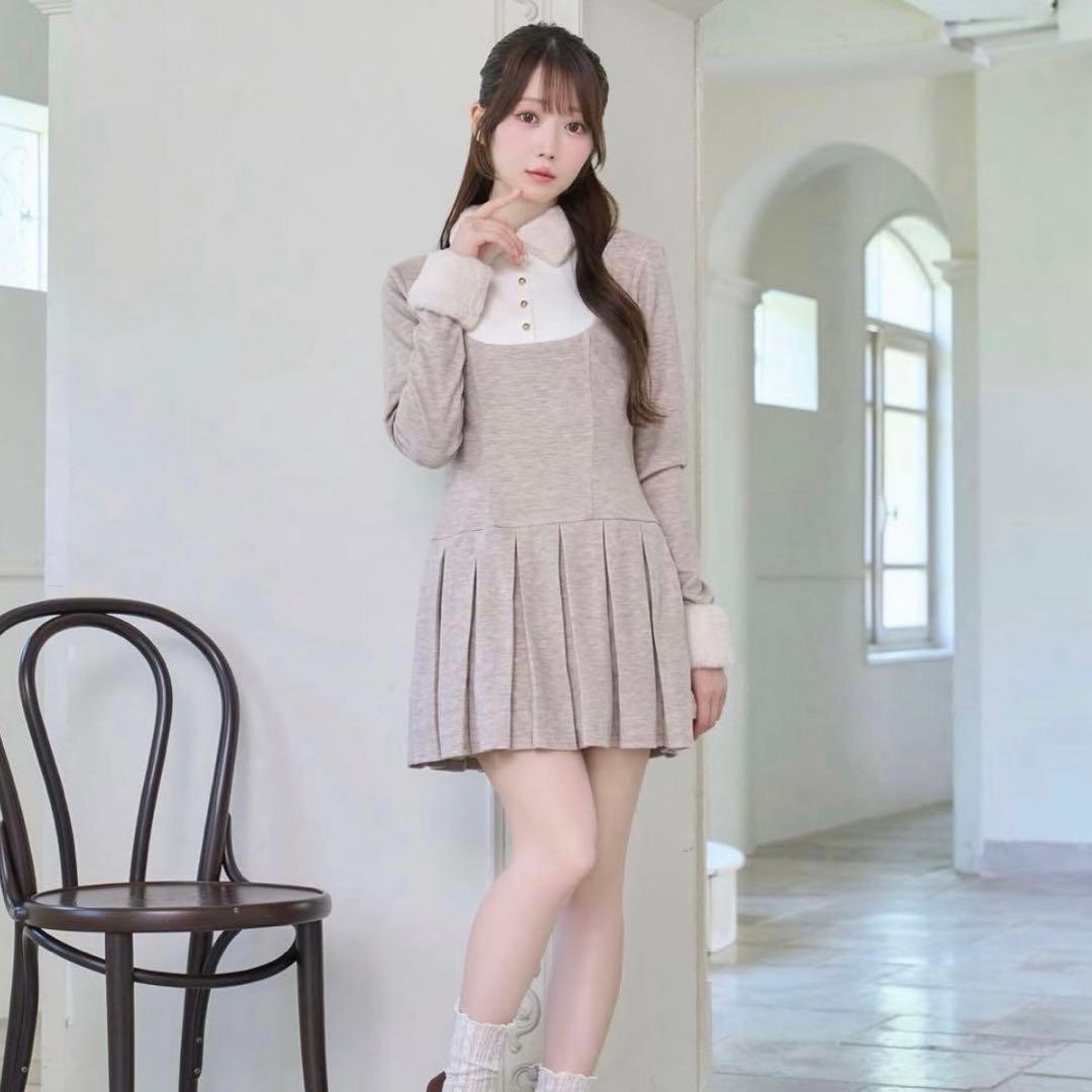 Rosé Muse Knit sew pleated op S ロゼミューズ - メルカリ