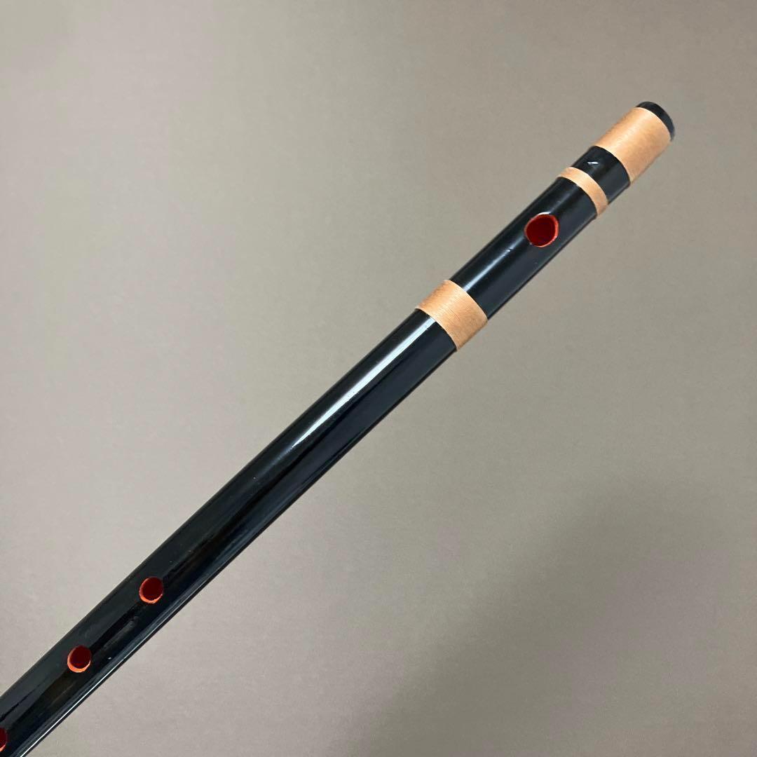 一本調子 F管 CMR1-23 唄物 ドレミ調 天地糸巻黒塗 西洋