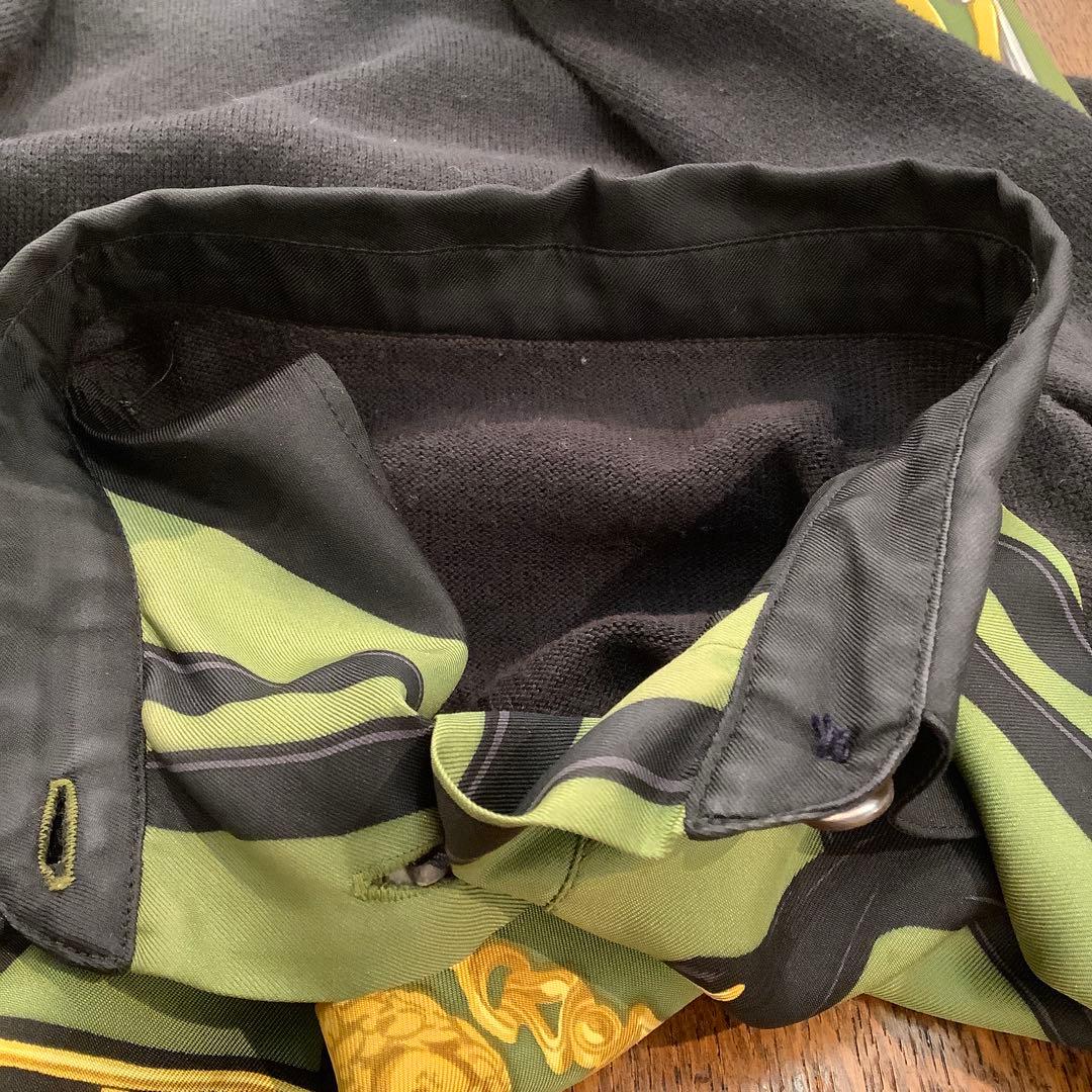 HERMESエルメス ブリッド・ドゥ・ガラ シルクニットコンビトップス【難