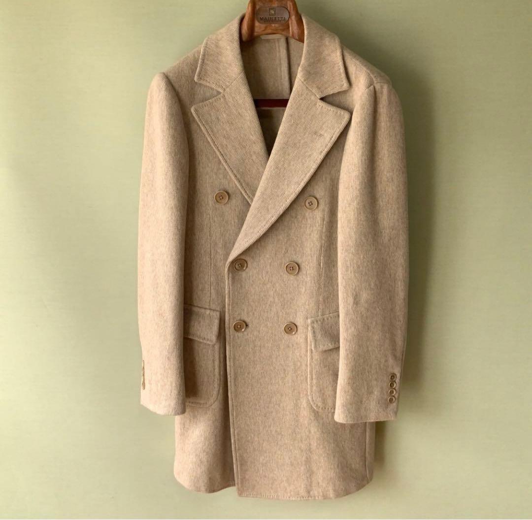 Brilla per il gustoダブルチェスターコート 46ウールカシミヤ - メルカリ