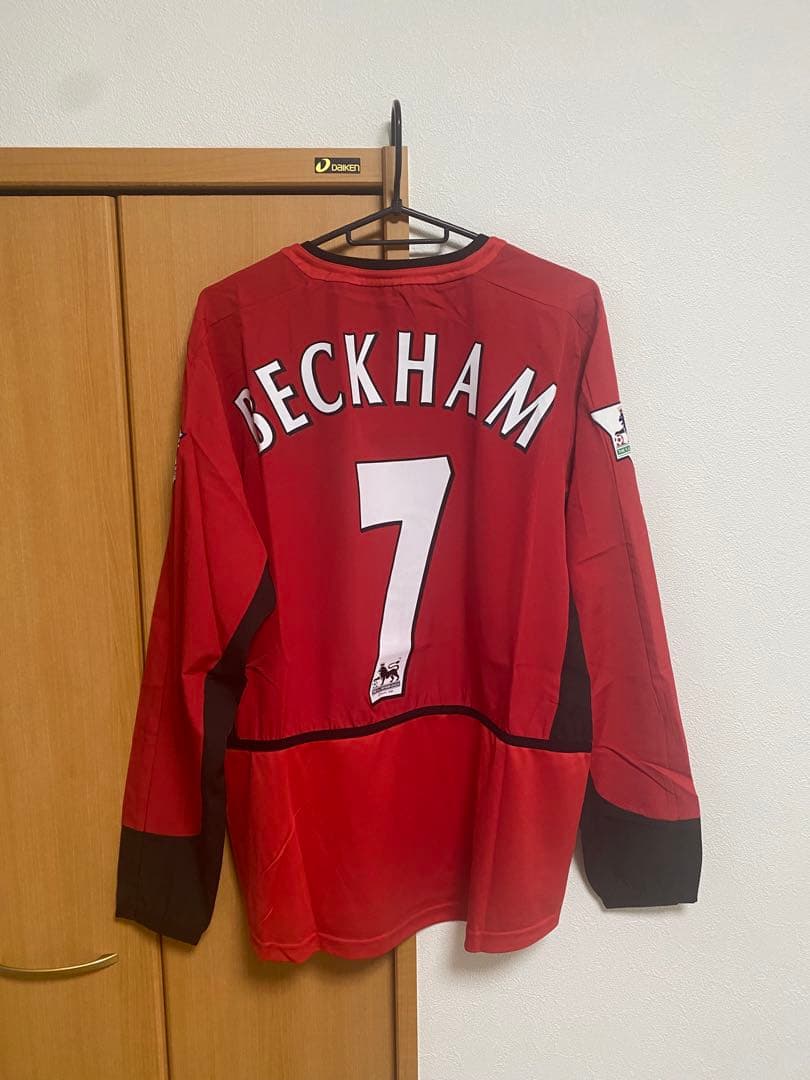 02-04 マンチェスターユナイテッド 7番 ベッカムBECKHAM - メルカリ