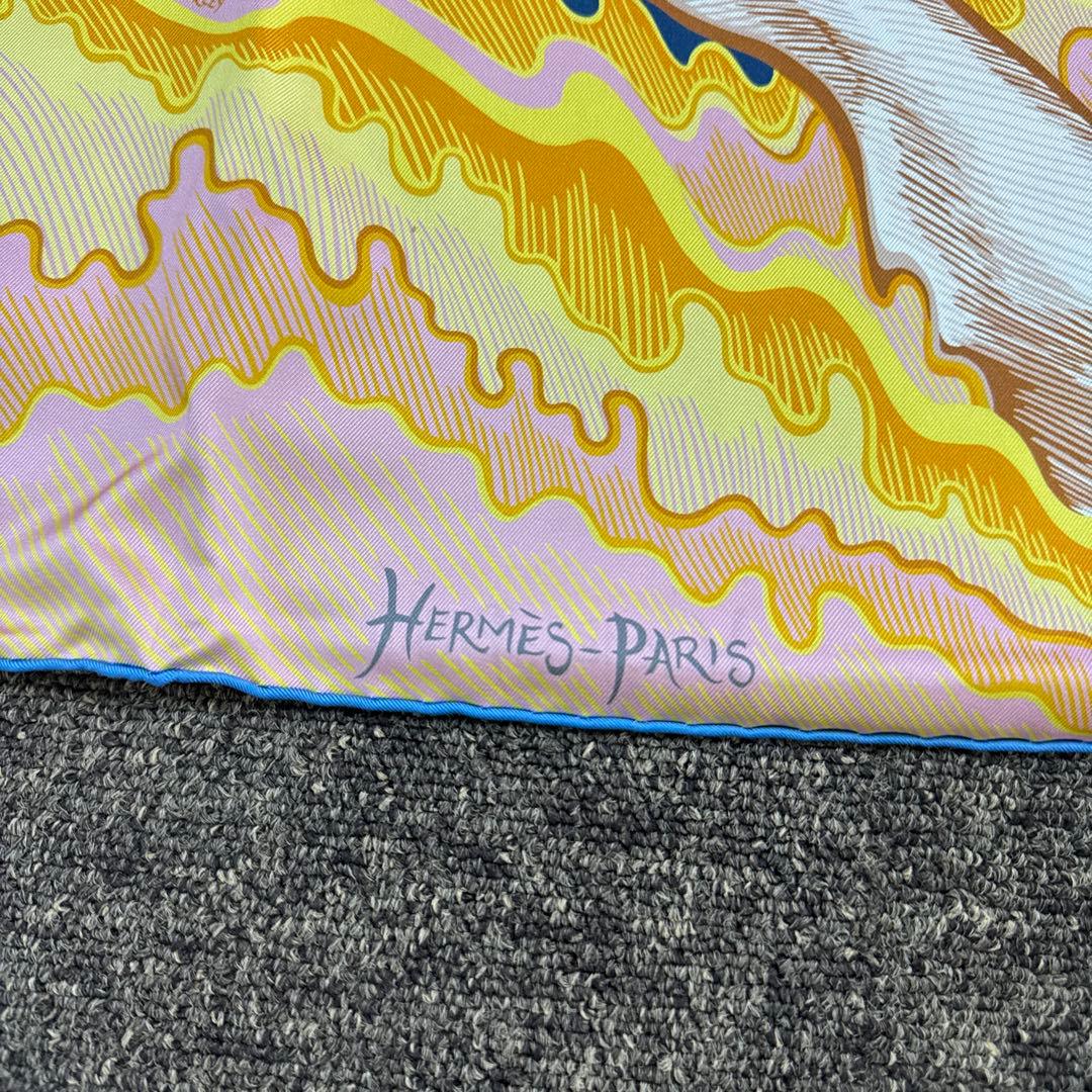 エルメス カレ90 スカーフ CHEVAL SIRENE リバーシブル 馬 - メルカリ
