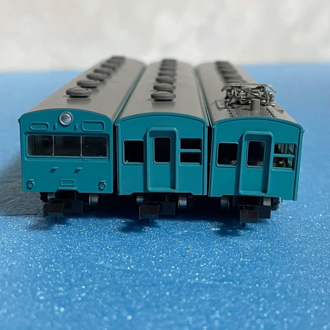 3938】Nゲージ KATO 103系 (スカイブルー色) 3両セット・M車有 - メルカリ