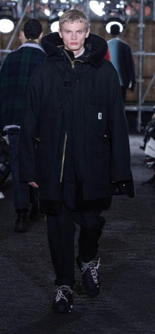 sacai Carhartt サカイ シベリアンコート ベージュ サイズ3