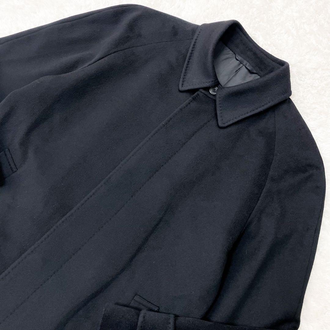 極美品 ヨウジヤマモト×ダーバン カシミヤ100% ステンカラーコート L相当