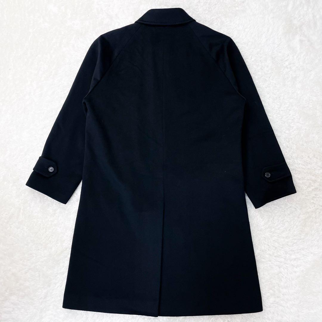 極美品 ヨウジヤマモト×ダーバン カシミヤ100% ステンカラーコート L相当