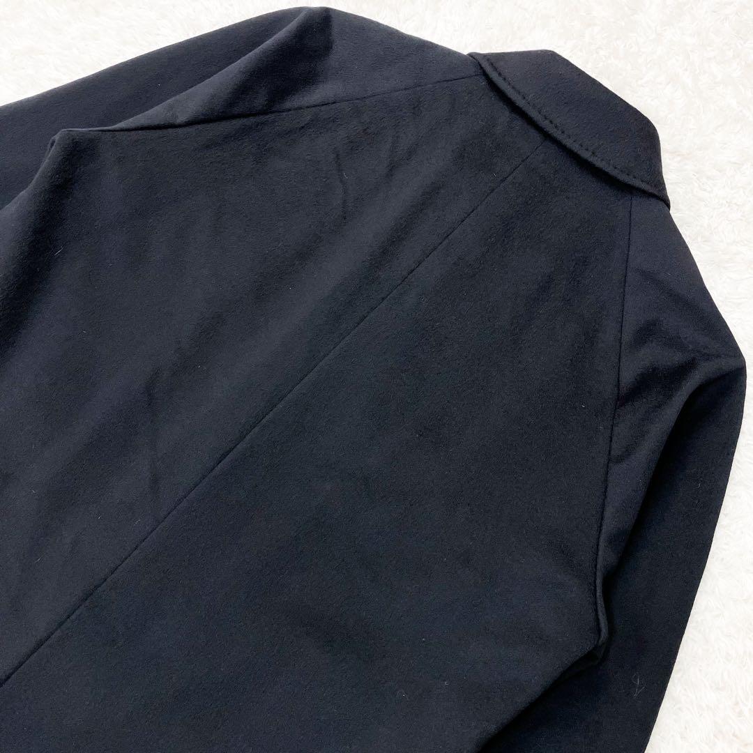 極美品 ヨウジヤマモト×ダーバン カシミヤ100% ステンカラーコート L相当