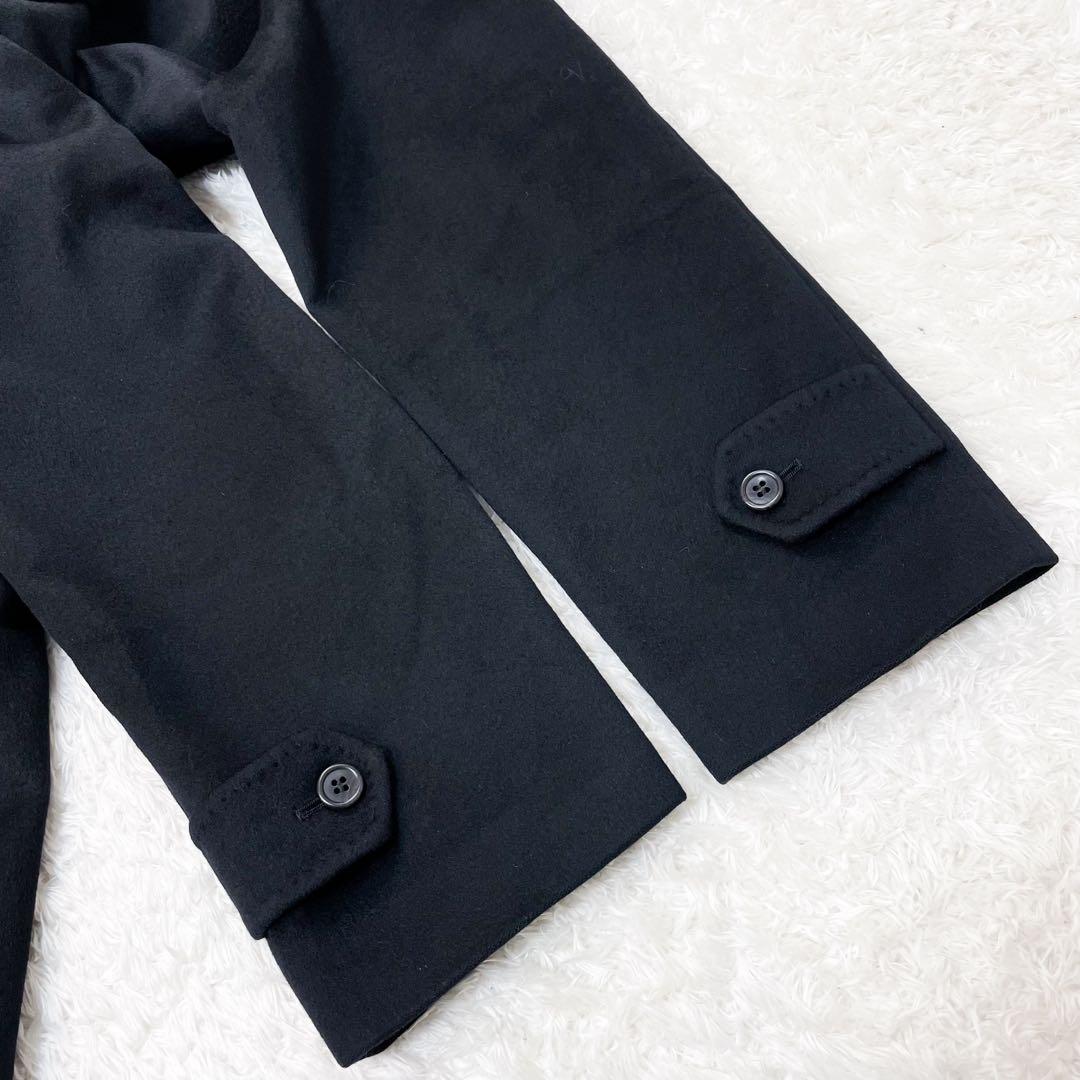 極美品 ヨウジヤマモト×ダーバン カシミヤ100% ステンカラーコート L相当