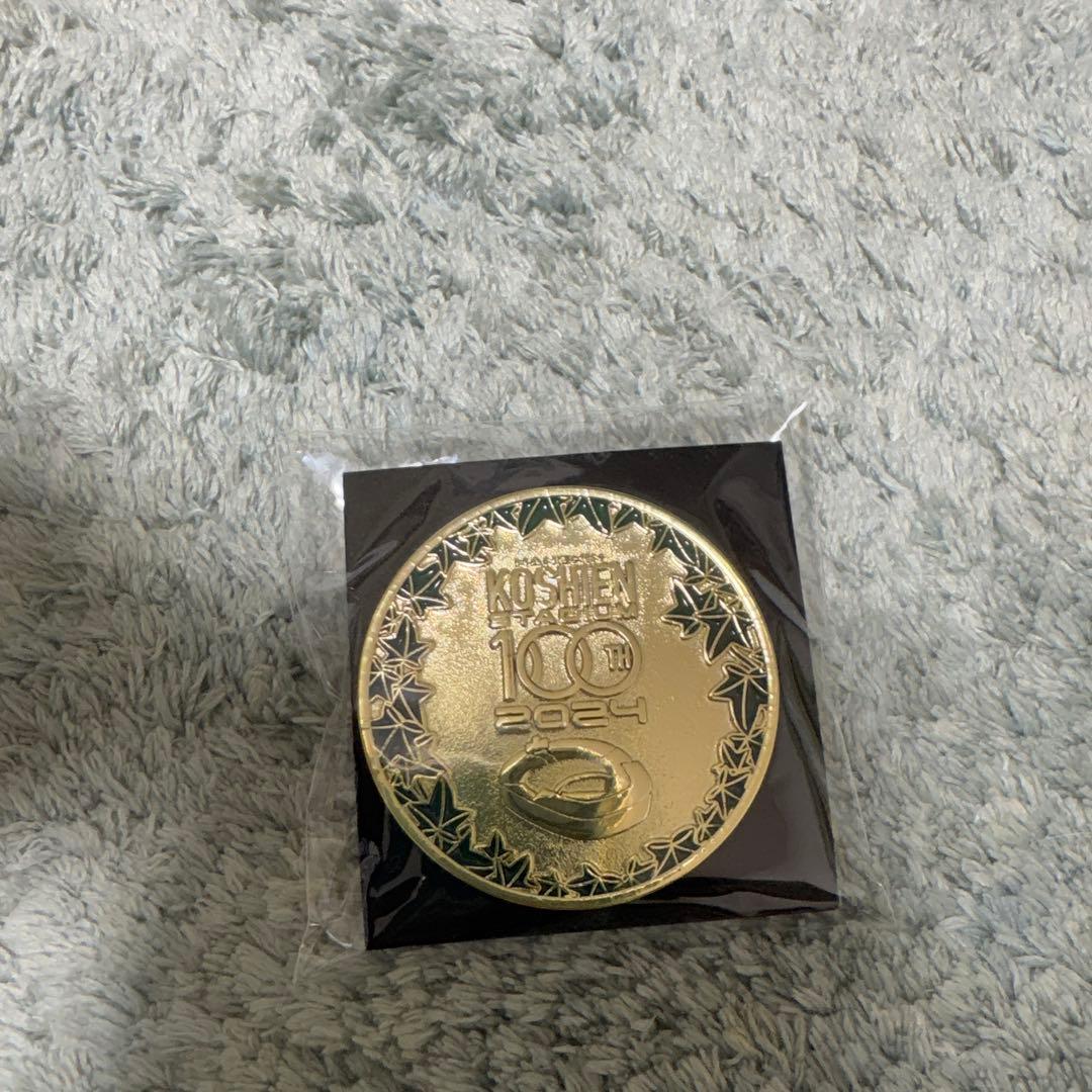 阪神甲子園球場100周年記念ピンバッジ - メルカリ