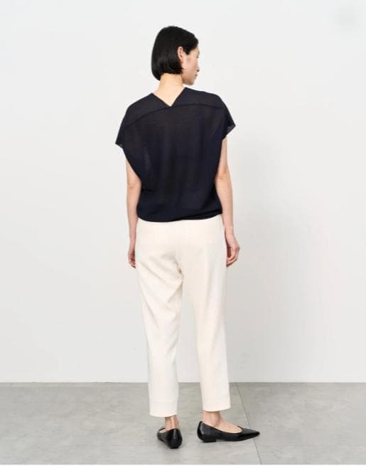 【SOEJU ソージュ】　タックパンツ オフホワイト M