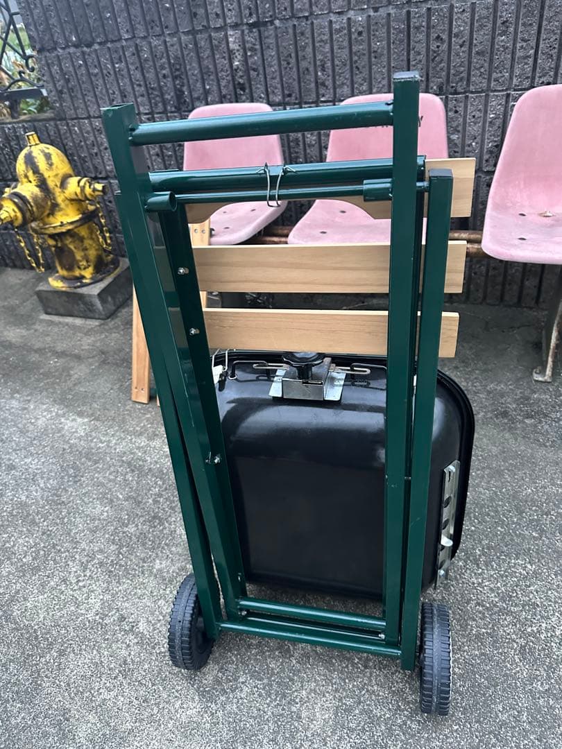 コールマン‼️ミニスクエア‼️バーベキューコンロ‼️折りたたみ式