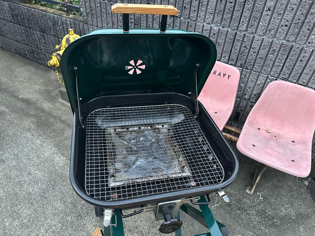 コールマン‼️ミニスクエア‼️バーベキューコンロ‼️折りたたみ式