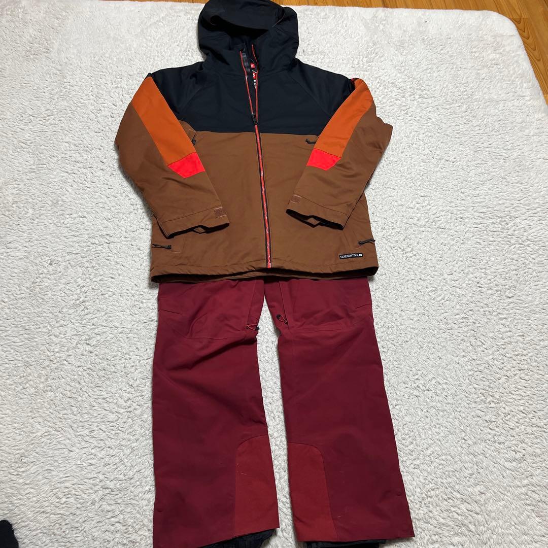 SIXEIGHTSIX 686 スノーボードウェア　上下