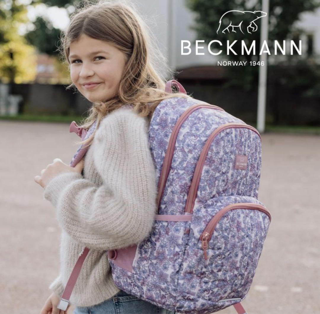 美品　BECKMANN ベックマン　フローラル柄　リュック　30L