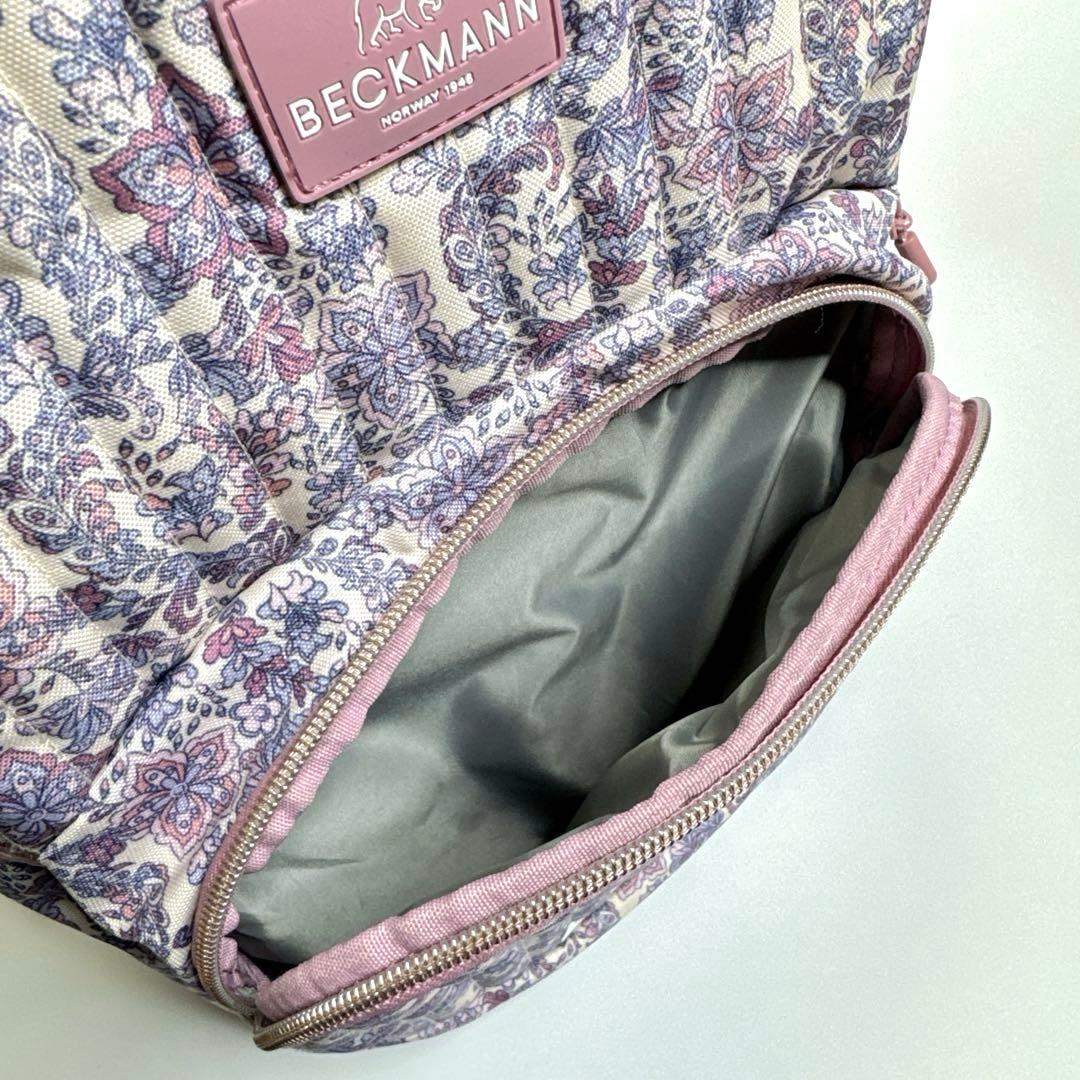 美品　BECKMANN ベックマン　フローラル柄　リュック　30L