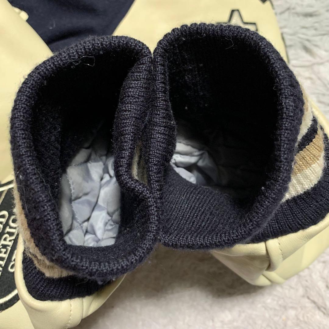 希少 4L McGREGOR マックレガー スタジャン ブルゾン 袖レザー