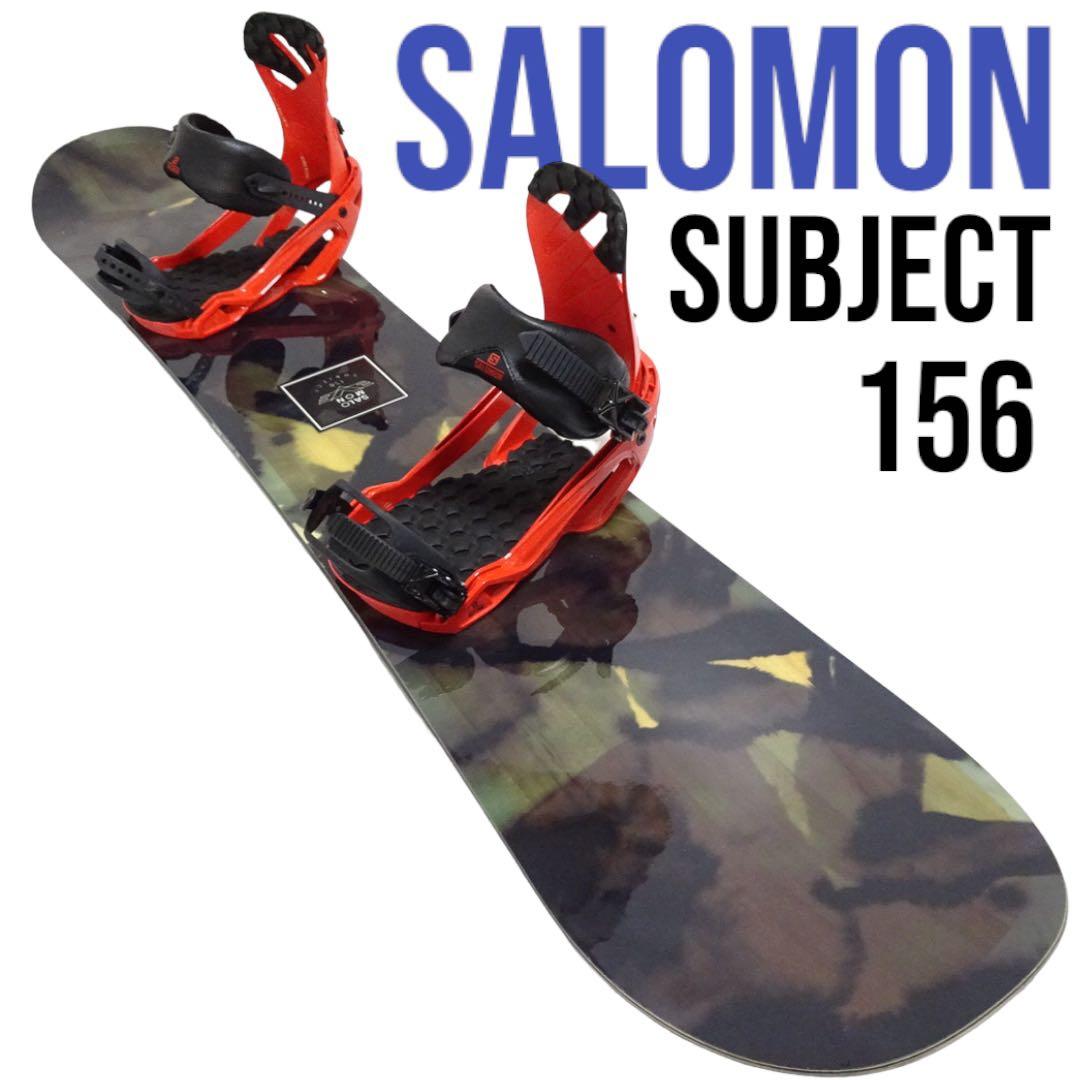 スノーノード セット サロモン 156cm サイト リズム ビンディング 良品