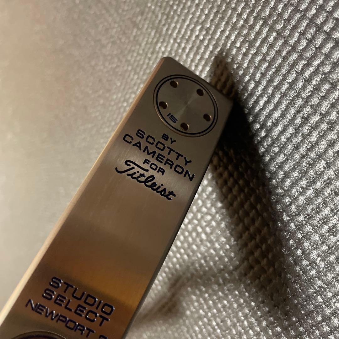 シリアル番号入り本物未使用品スコッティキャメロンスタジオセレクトニューポート2