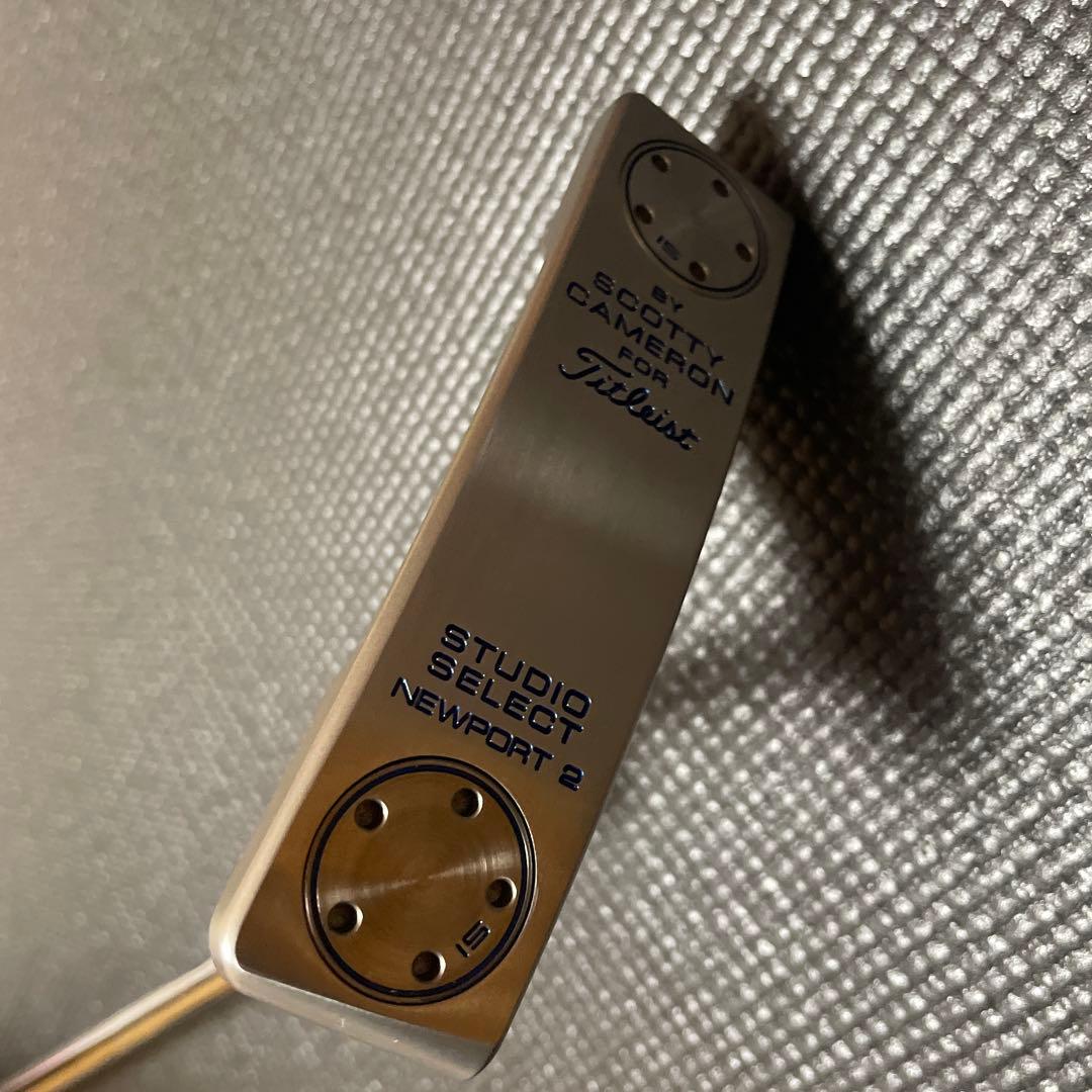 シリアル番号入り本物未使用品スコッティキャメロンスタジオセレクトニューポート2
