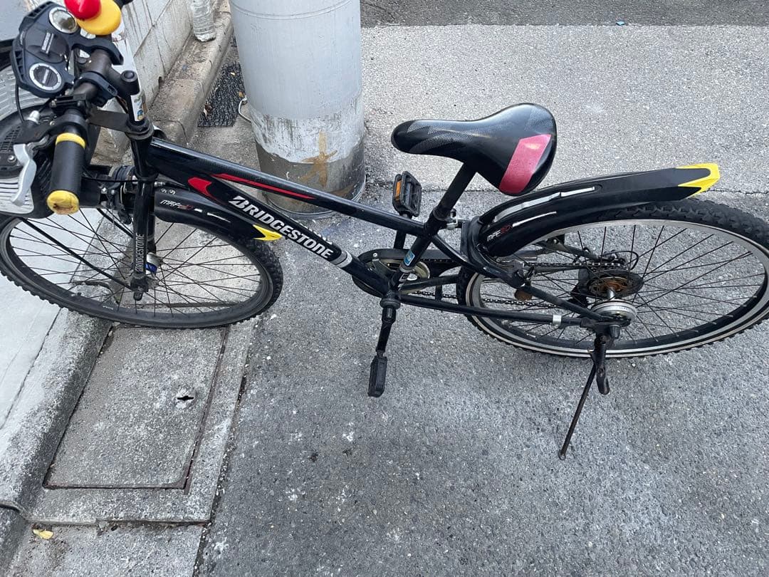 BRIDGESTONE キッズサイクル ブラック