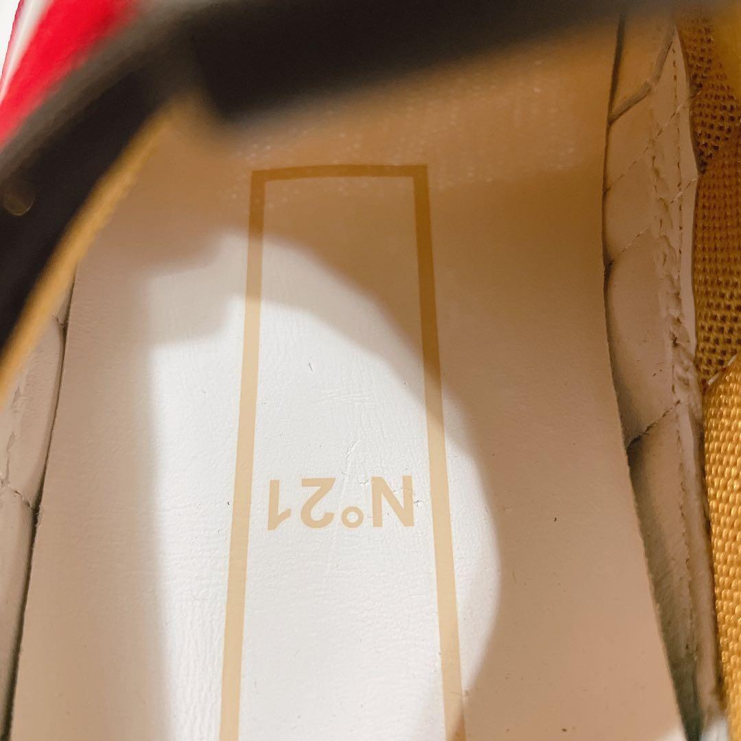 未使用✨ N°21 ヌメロヴェントゥーノ スニーカー