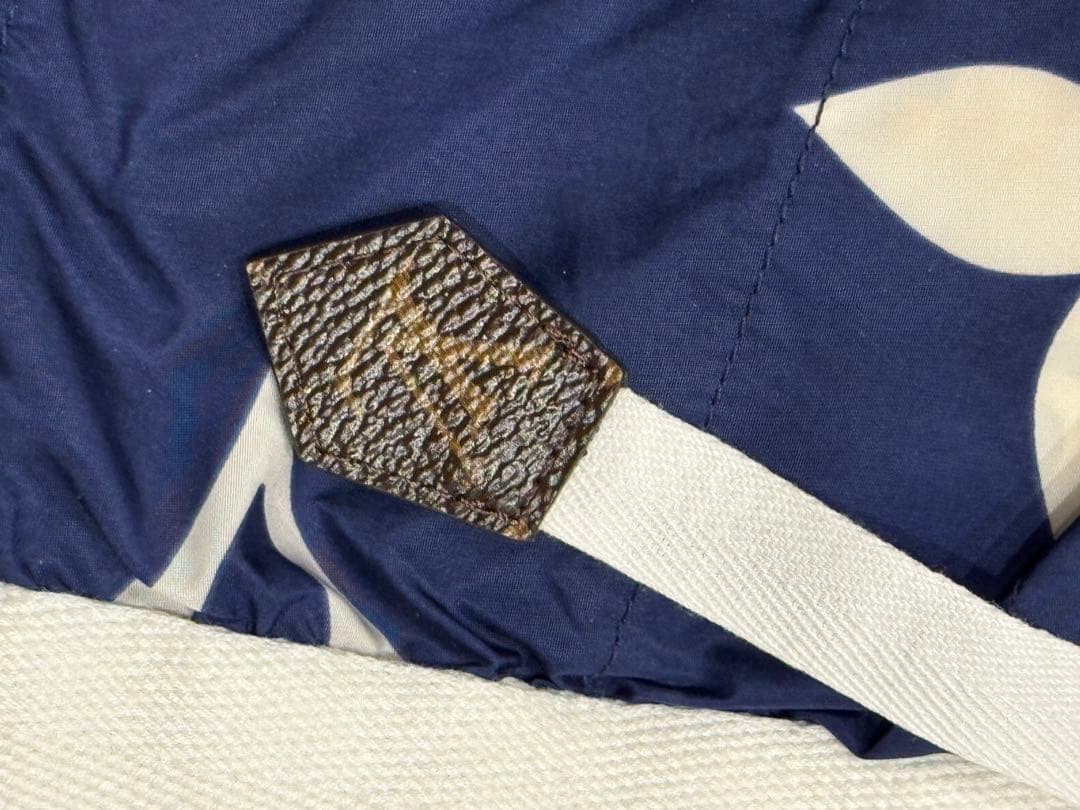 ルイ・ヴィトン ネイビー モノグラムパンツ