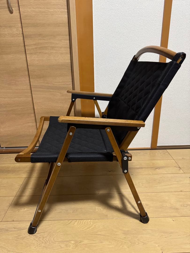 クイックキャンプ 二脚セット 折りたたみチェア