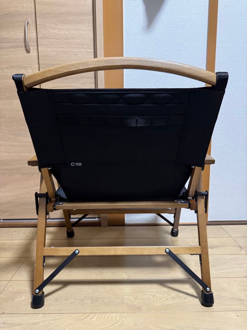 クイックキャンプ 二脚セット 折りたたみチェア