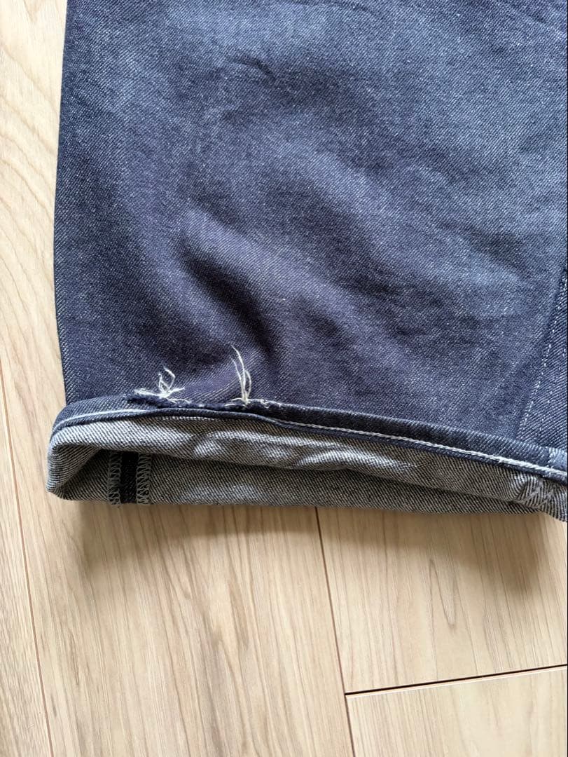 Graphpaper グラフペーパー　ワイドツータックカラーファストデニム【3】