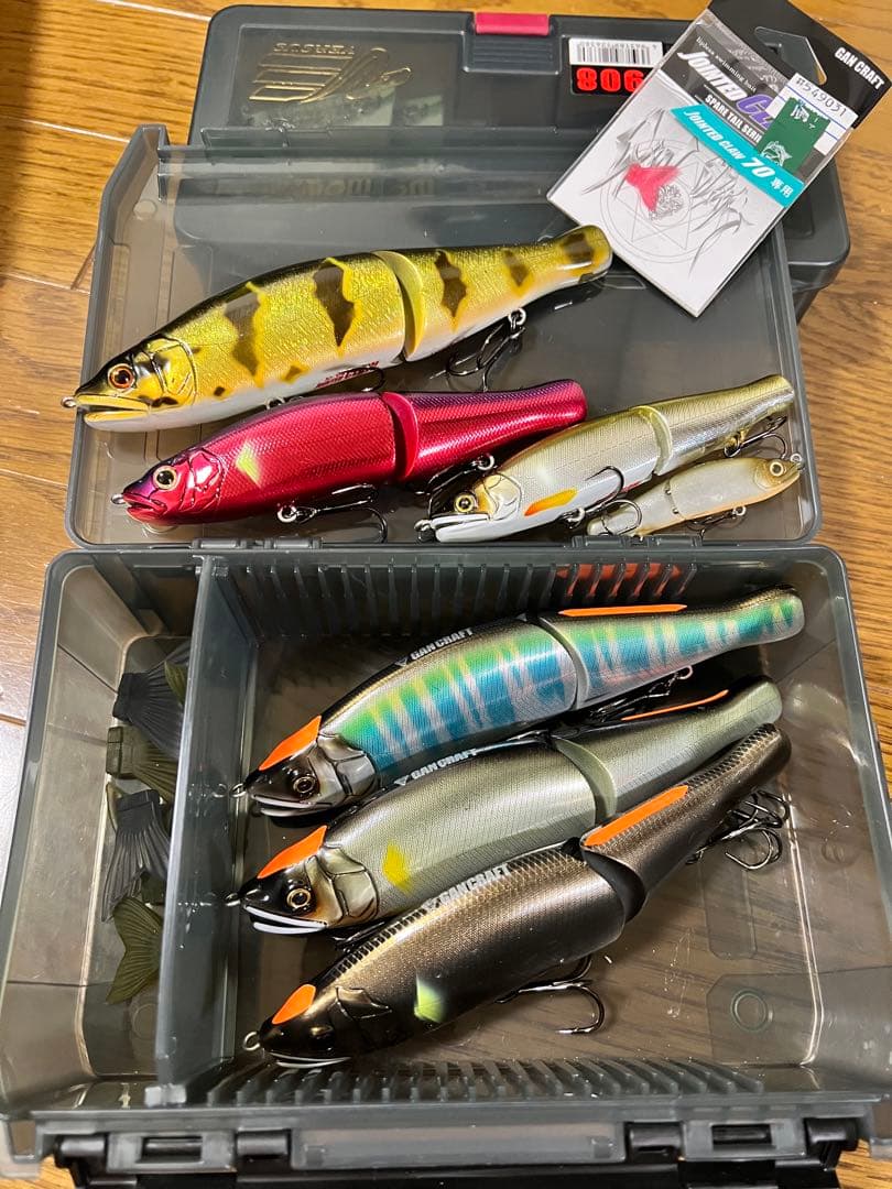 タックルボックス 大量ルアーセット