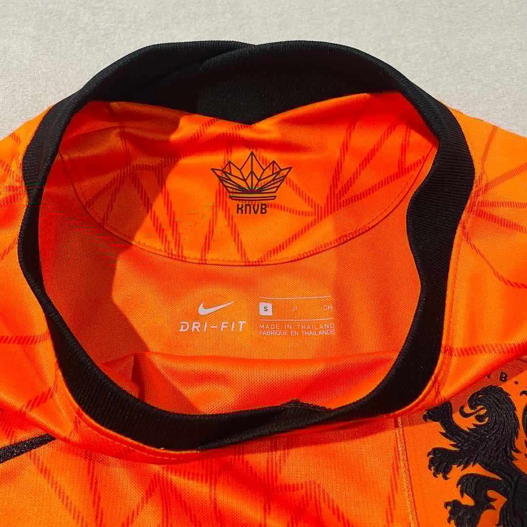 【超美品】NIKEサッカーオランダ代表 ユニフォーム 20/21 ホームSサイズ