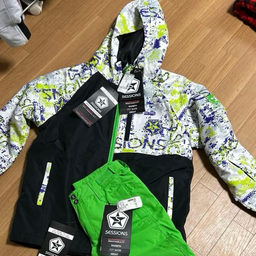 SESSIONS 子ども用スキー スノーボード ウェアセットSESSIONS