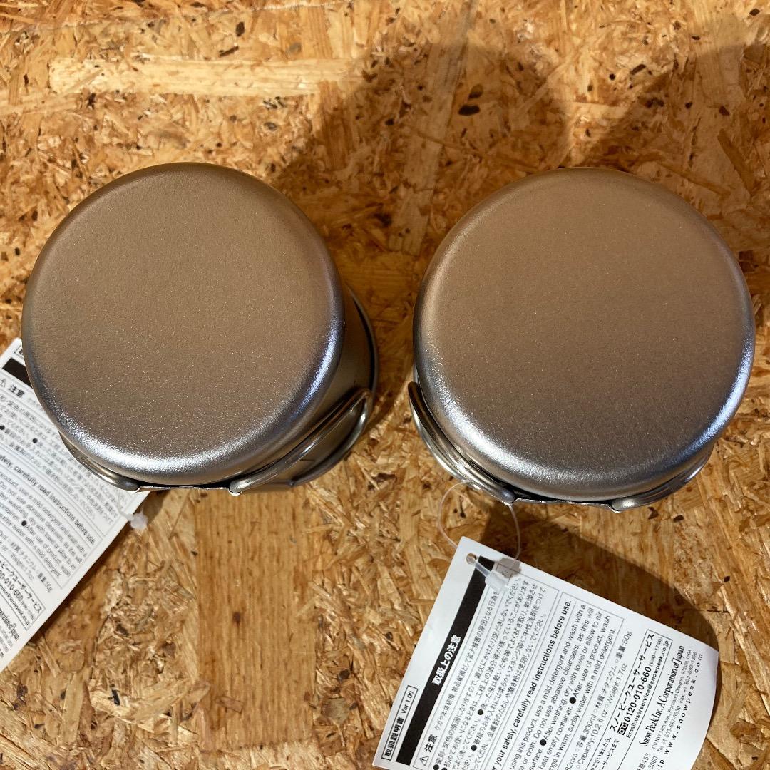  peak 60周年 チタン シングル マグ 2個セット