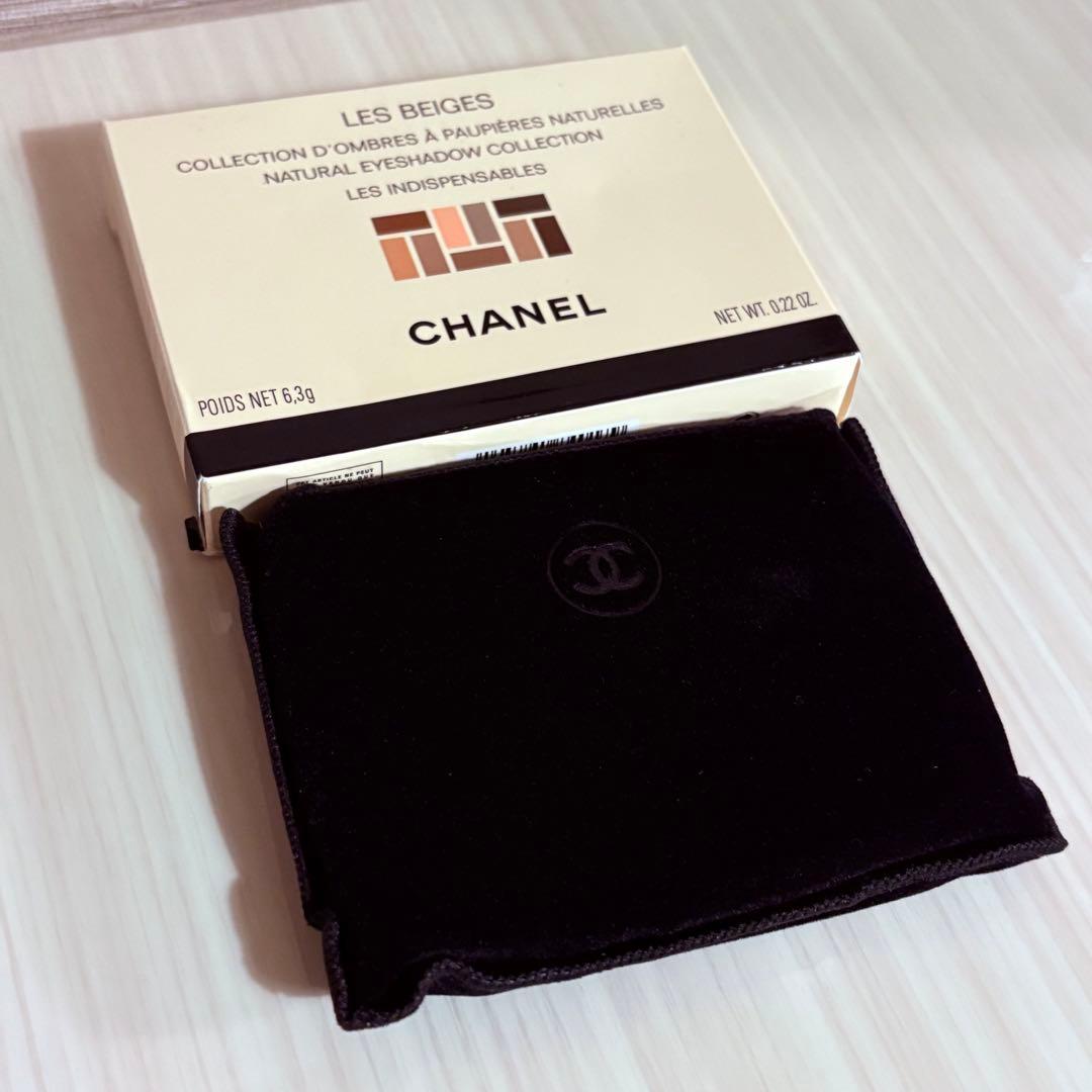 未使用 シャネル レ ベージュ パレット ナチュレル レ ザンディスパンサーブル