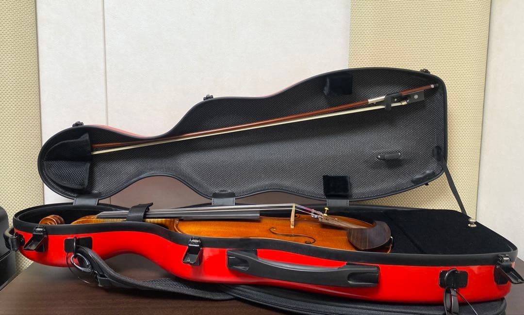 ドイツ製 バイオリン 4/4 K shimora 美品 弓・ハードケース付