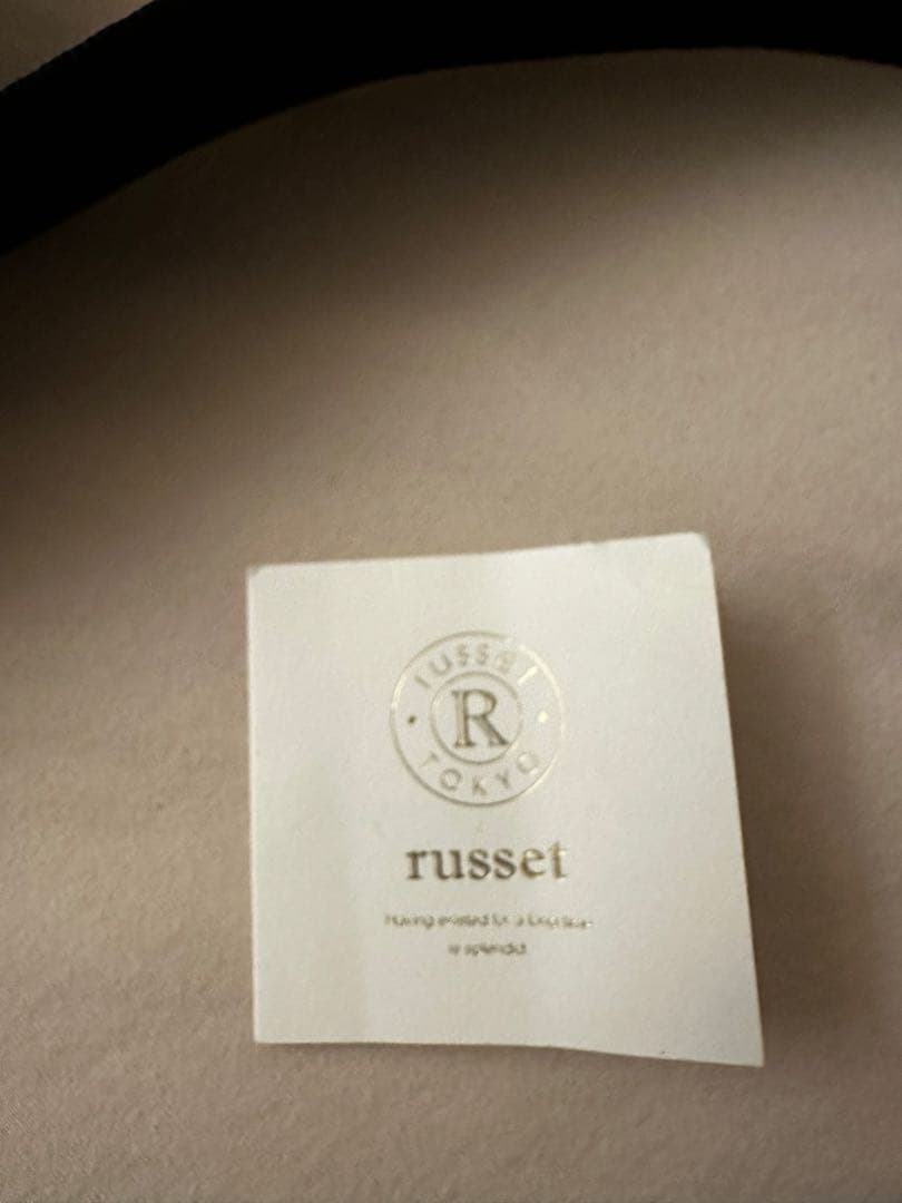 ラシット ナイロン ラウンドショルダーバッグ 金具シルバー　美品