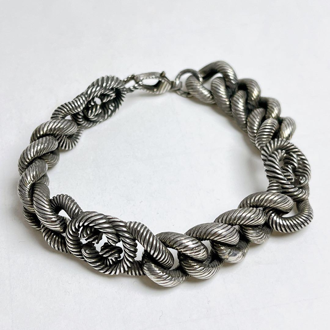 グッチ インターロッキング ツイスト ブレスレット 925 GUCCI グッチ