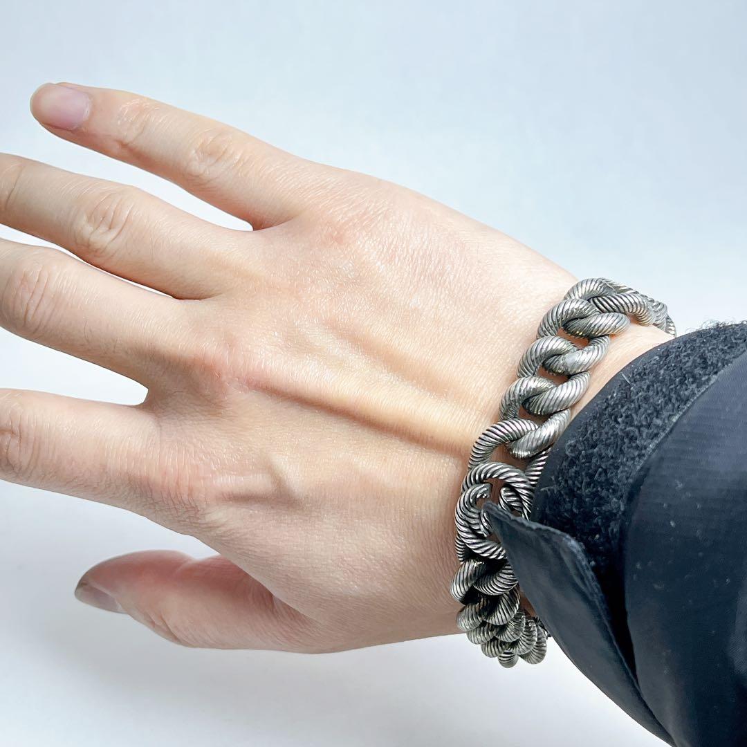 グッチ インターロッキング ツイスト ブレスレット 925 GUCCI グッチ